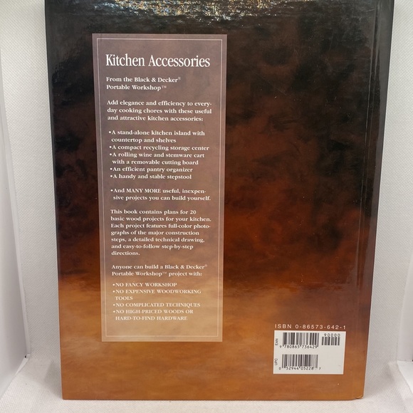 Kitchen Accessories Basic Wood Projects with Portable Power Tools Black & Decker - Picture 11 of 14